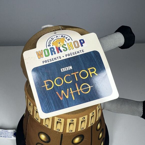 Dr Who Dalek by Build a Bear Official Plush Soft Toy with Tags Doctor Who BBC - Picture 2 of 6